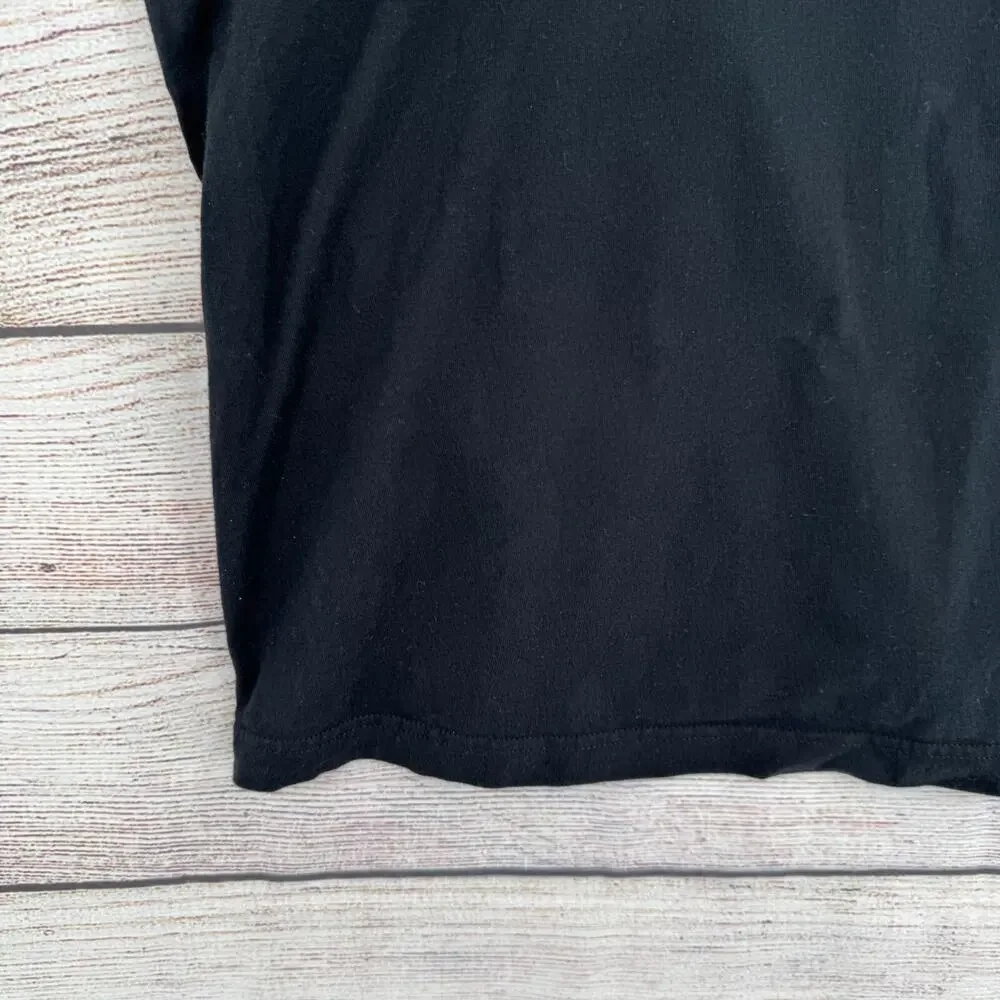 Jordan Front All Over‎ Print Short Sleeve T-Shirt Adult Size Large Black